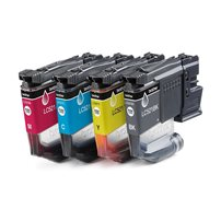 Brother LC521 Value Pack - 4-pack - svart, gul, cyan,