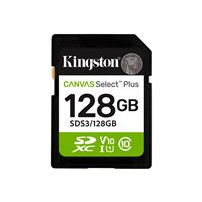 Kingston Canvas Select Plus - Flash-minneskort - 128 GB -