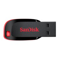 SanDisk Cruzer Blade - USB flash-enhet - 128 GB - USB -