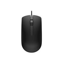 Dell MS116 - Mus - optisk - 2 knappar - kabelansluten - USB