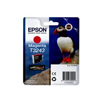 Epson T3243 - 14 ml - magenta - original - bläckpatron -