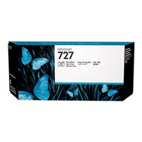 HP 727 - 300 ml - hög kapacitet - foto-svart - original -