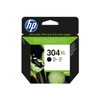 HP 304XL - Lång livslängd - svart - original - blister -