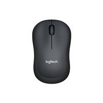 Logitech M220 Silent - Mus - optisk - 3 knappar - trådlös -