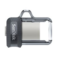 SanDisk Ultra Dual - USB flash-enhet - 64 GB - USB 3.0 /