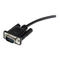 StarTech.com 0.5m Black Straight Through DB9 RS232 Serial