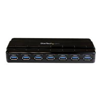 StarTech.com USB 3.0-hubb med 7 portar - stationär - Hubb -