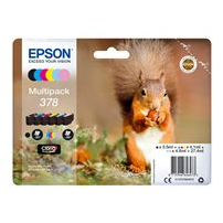 Epson Multipack 378 - 6-pack - svart, gul, cyan, magenta,