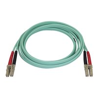 StarTech.com Aqua OM4 Duplex Multimode Fiber - 2m / 6 ft -