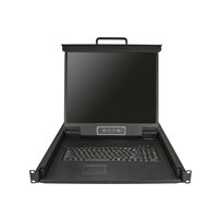 StarTech.com Rackmonterad KVM-konsol - 1-ports VGA KVM med