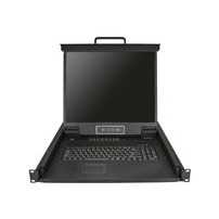 StarTech.com 16-Portars KVM-konsol för serverrack - 19 tum