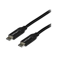 StarTech.com USB-C till USB-C-kabel med 5A PD - M/M - 2 m -