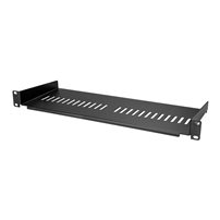 StarTech.com 1U Vented Server Rack Cabinet Shelf, 7in Deep