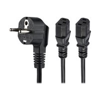 StarTech.com 2m (6ft) Computer Power Cord, 18AWG, EU Schuko