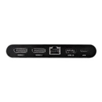 StarTech.com USB C Dock, 4K Dual Monitor DisplayPort, Mini