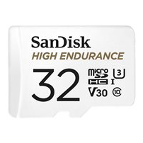 SanDisk High Endurance - Flash-minneskort (adapter,