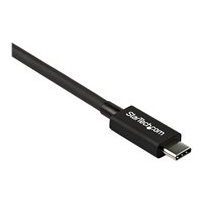 StarTech.com 2.6ft (80cm) Thunderbolt 3 Cable, 40Gbps, 100W