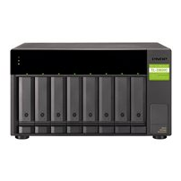 QNAP TL-D800C - Hårddiskarray - 8 fack (SATA-600) - USB 3.2