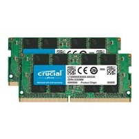 Crucial - DDR4 - sats - 32 GB: 2 x 16 GB - SO DIMM 260-pin