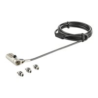 StarTech.com Universalkabellås för bärbar dator, 3-i-1, 2 m