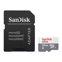 SanDisk Ultra - Flash-minneskort (microSDXC till SD-adapter