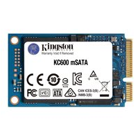 Kingston KC600 - SSD - krypterat - 256 GB - inbyggd - mSATA