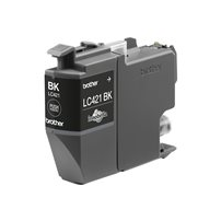 Brother LC421BK - Svart - original - bläckpatron - för