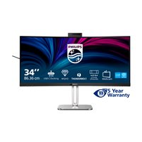 Philips 34B2U6603CH - 6000 Series - LED-skärm - böjd - 34"