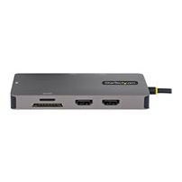 StarTech.com USB C-multiportadapter, dubbel HDMI-video, 4K