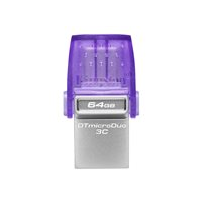 Kingston DataTraveler microDuo 3C - USB flash-enhet - 64 GB