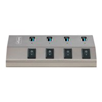 StarTech.com 4-Port Self-Powered USB-C Hub with Individual