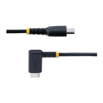 StarTech.com 6ft (2m) USB C Charging Cable Right Angle, 60W