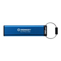 Kingston IronKey Keypad 200 - USB flash-enhet - krypterat -