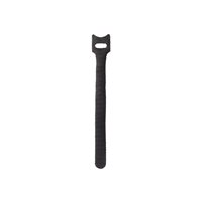 StarTech.com 6in Hook and Loop Cable Ties, 50 Pack, Black,