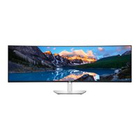 Dell UltraSharp U4924DW - LED-skärm - böjd - 49" - 5120 x