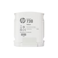 HP 738 - 130 ml - gul - original - DesignJet - bläckpatron