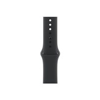 Apple - Band för smart klocka - 46mm - storlek S/M - svart
