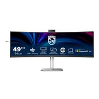 Philips 49B2U6900CH - 6000 Series - LED-skärm - böjd - USB