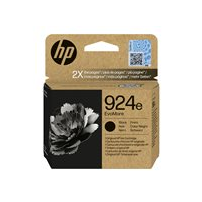 HP 924e EvoMore - Svart - original - bläckpatron - för