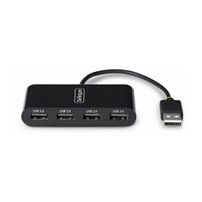 StarTech.com 4-Port USB 2.0 Hub, USB Bus Powered, Small