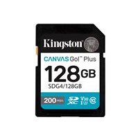 Kingston Canvas Go! Plus - Flash-minneskort - 128 GB -
