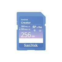 SanDisk Creator - Flash-minneskort - 256 GB - Video Class