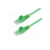 StarTech.com 2m Green Slim CAT6 Ethernet Cable, Snagless,